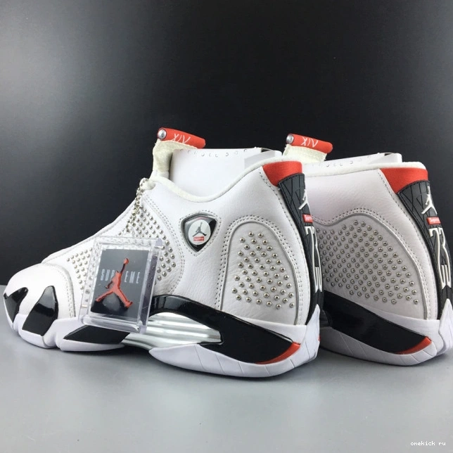 Rep Onekick BV7630-106 White Retro Jordan 14 Air 0618